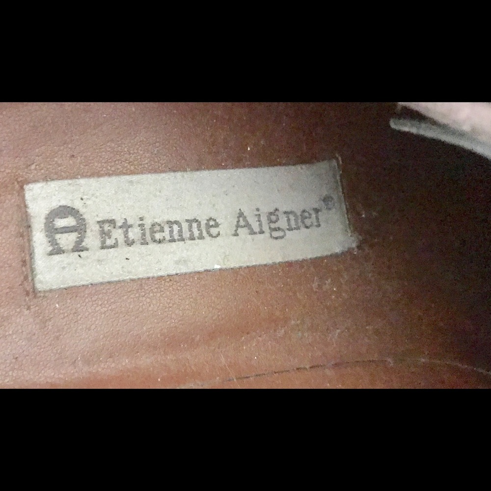 Ettiene Aigner VINTAGE brogues walnut brown Ws 8N - Picture 7 of 8