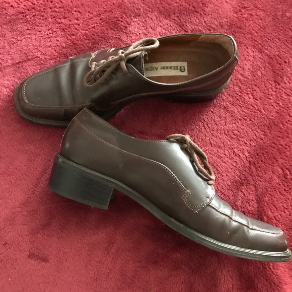 Ettiene Aigner VINTAGE brogues walnut brown Ws 8N - Picture 2 of 8