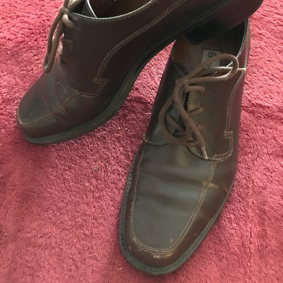 Ettiene Aigner VINTAGE brogues walnut brown Ws 8N - Picture 4 of 8