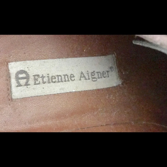 Ettiene Aigner VINTAGE brogues walnut brown Ws 8N - Picture 7 of 8