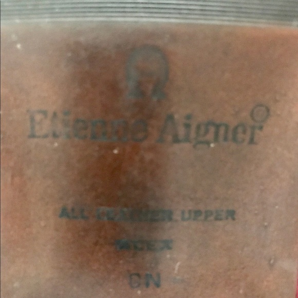 Ettiene Aigner VINTAGE brogues walnut brown Ws 8N - Picture 8 of 8