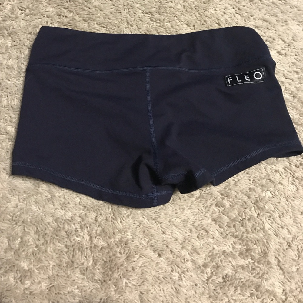 Navy blue FLEO booty shorts!