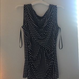 POLKA DOT WORK TOP🖤