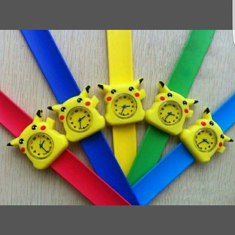 Pokemon slap watch yellow band