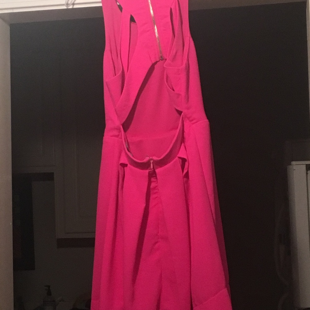 Lulu's brand hot pink dress! Size small. Worn once
