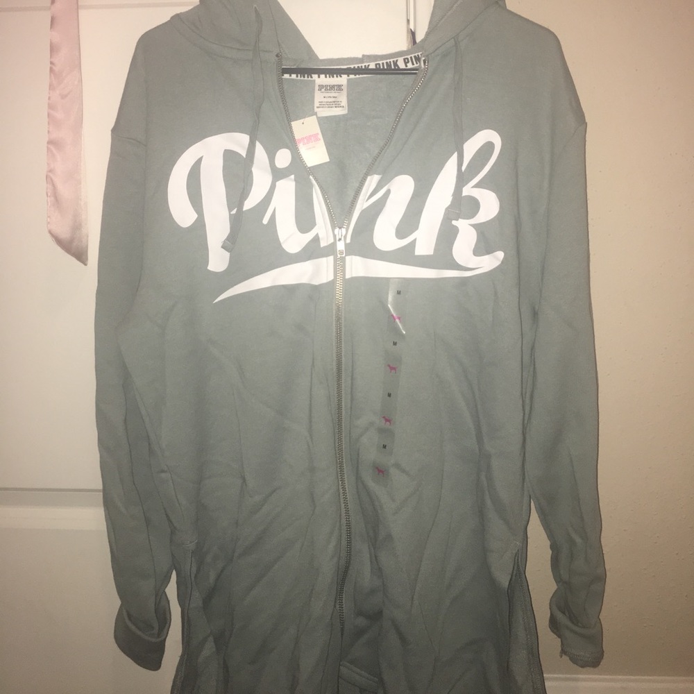 VS PINK ZIP HOODIE