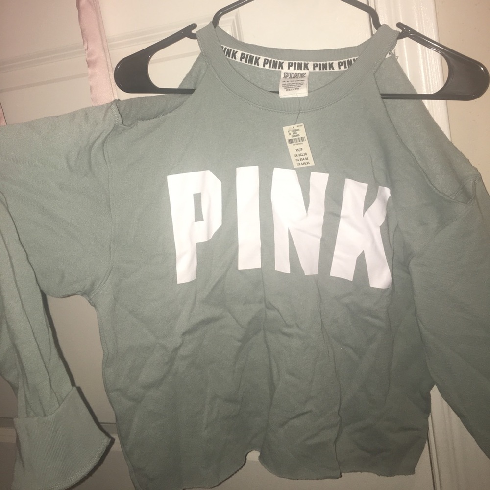 Cropped VS PINK sweat shirt