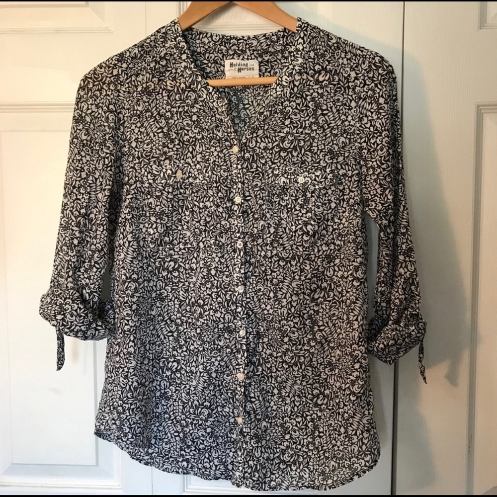 Holding Horses Button Down