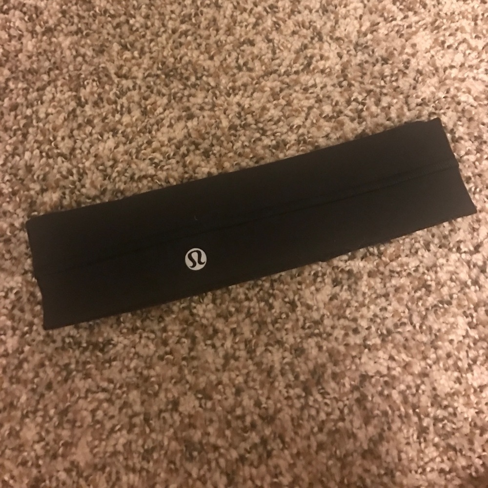 Lulu lemon thick black headband