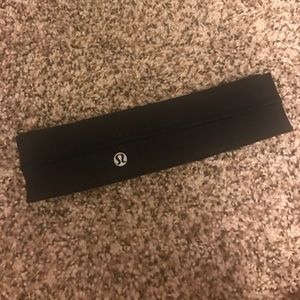Lulu lemon thick black headband