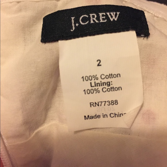 J Crew strapless dress in size 2. Cute polkadots!! - Picture 3 of 3