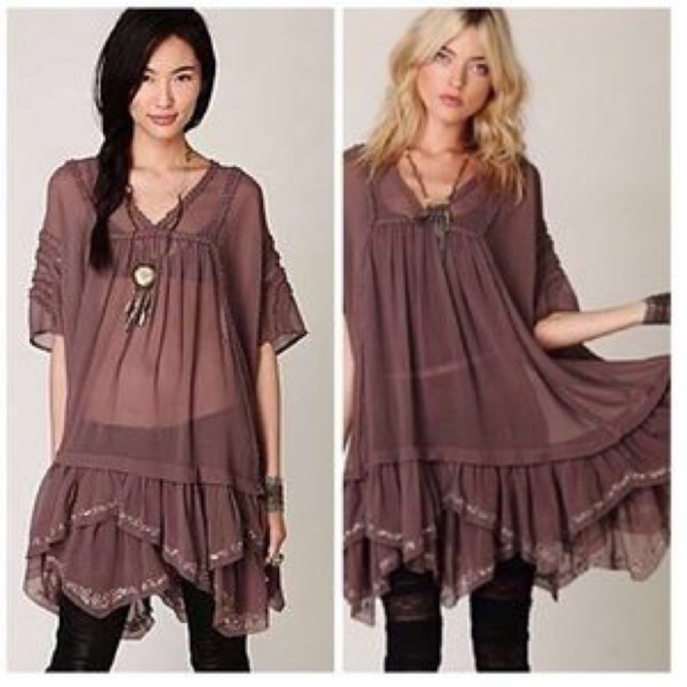 Free People Beaded Beauty Dress