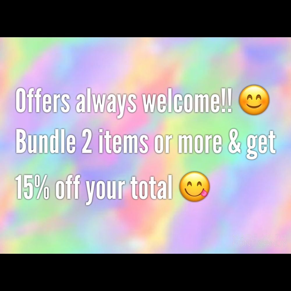 Offers and Bundles!!