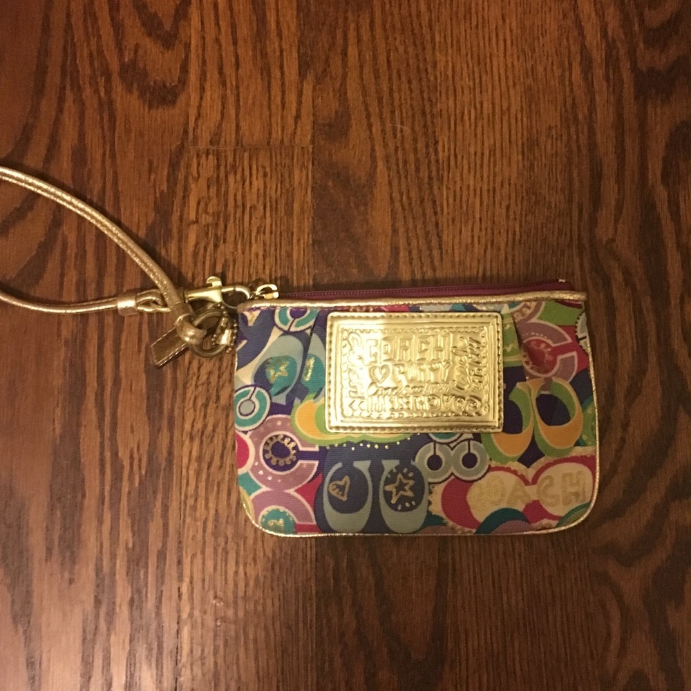 Coach wristlet