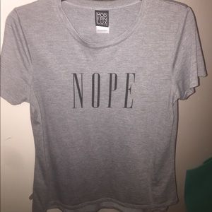 Gray graphic tee from Target