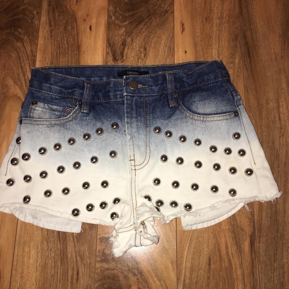 JEAN SHORTS OMBRÉ