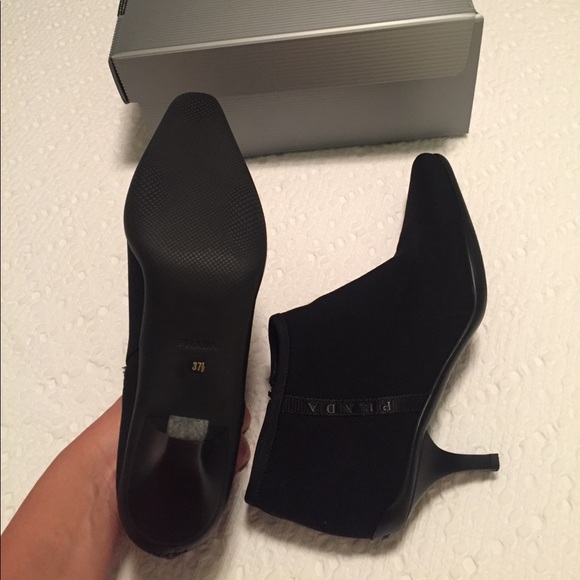 Black Prada Booties