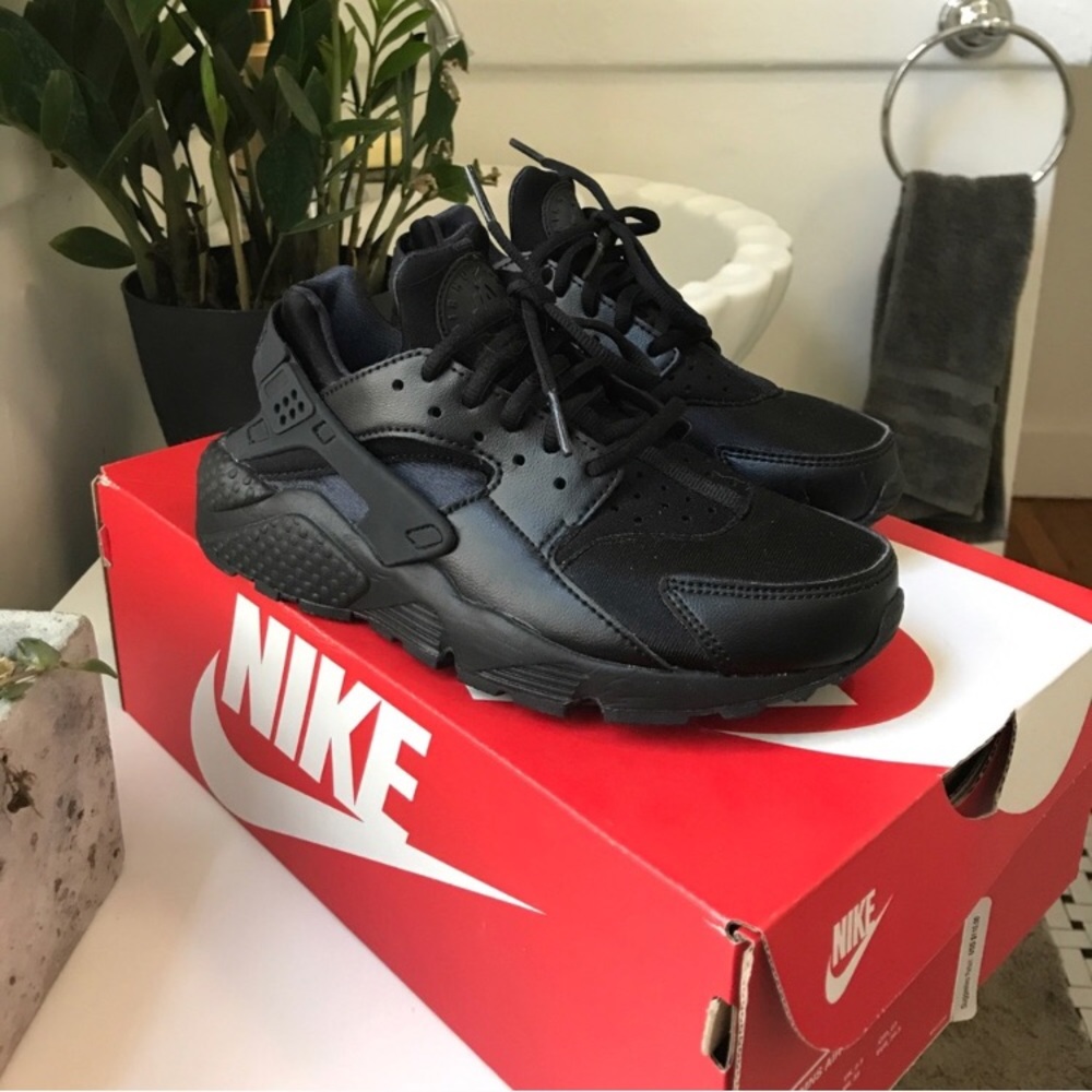 Nike Air Huarache Run - Black - 6 -