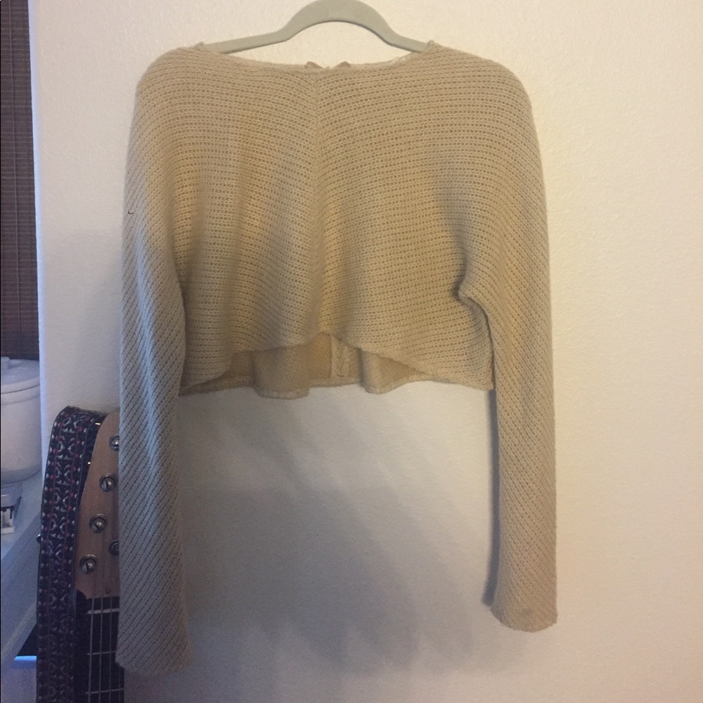Woven Crop Top