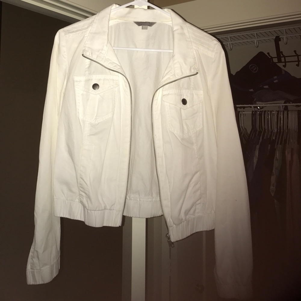 White summer jacket