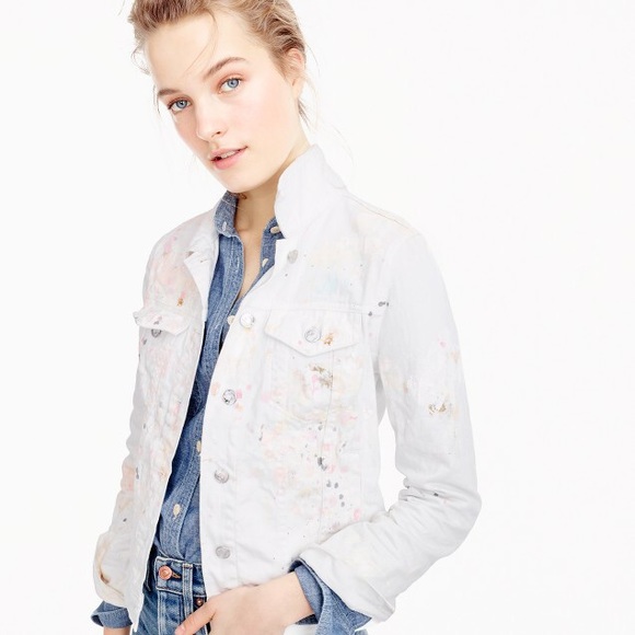 J. Crew Online Limited Edition Paint Splatter - Picture 2 of 8