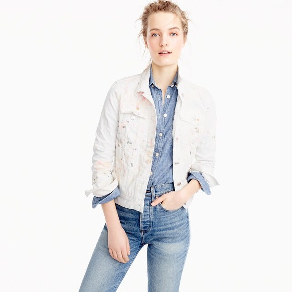 J. Crew Online Limited Edition Paint Splatter - Picture 3 of 8
