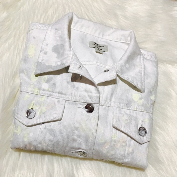 J. Crew Online Limited Edition Paint Splatter - Picture 8 of 8