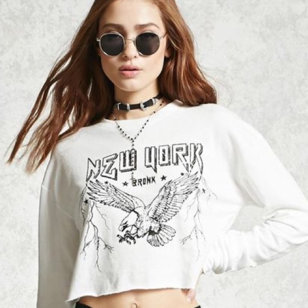 Forever 21 New York Bronx Pullover