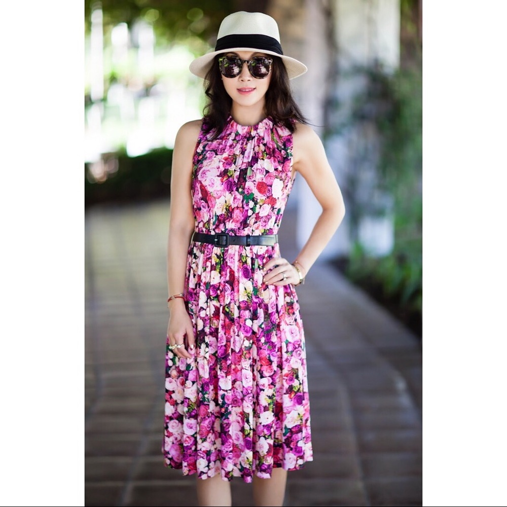 Kate spade rose print dress