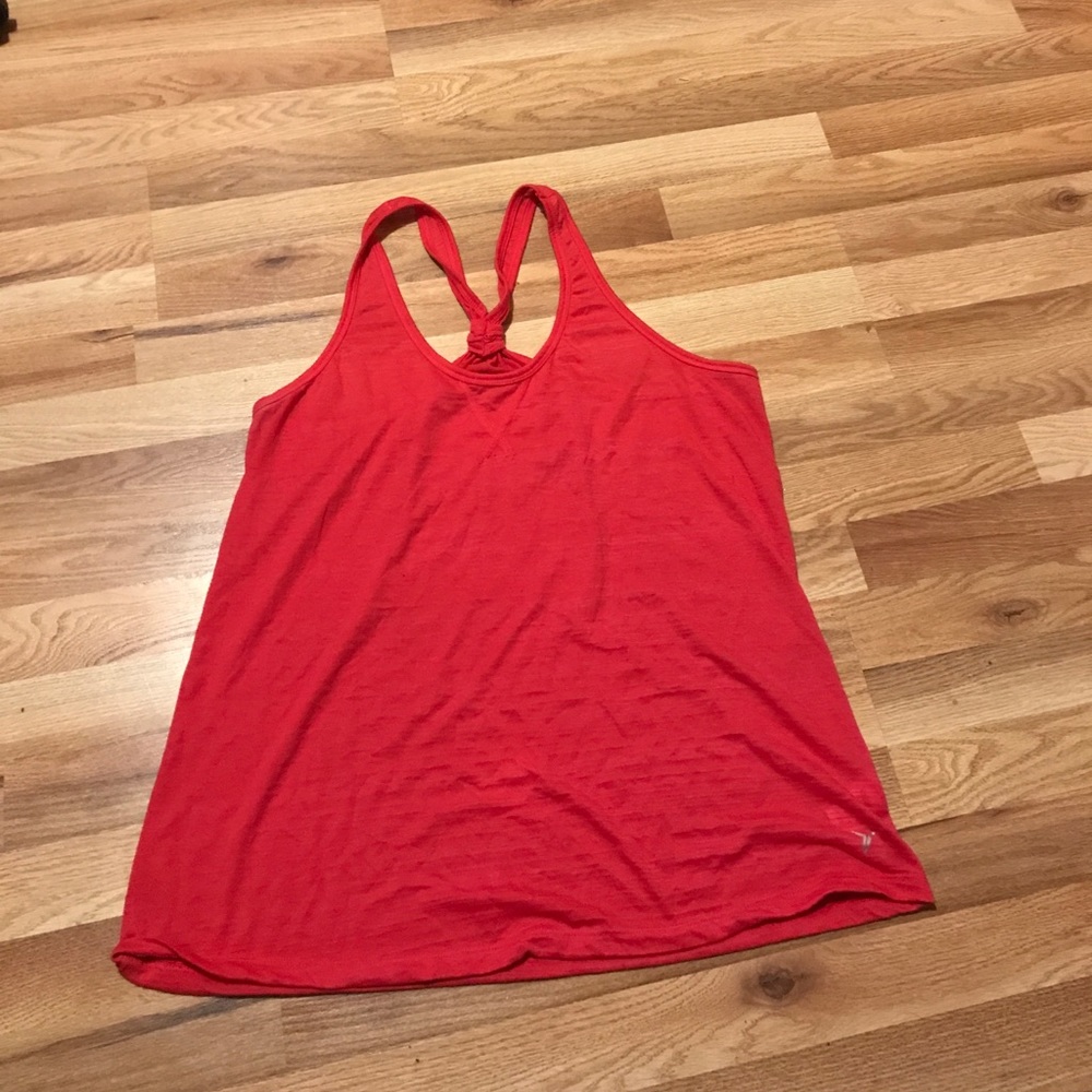 Razor back tank top
