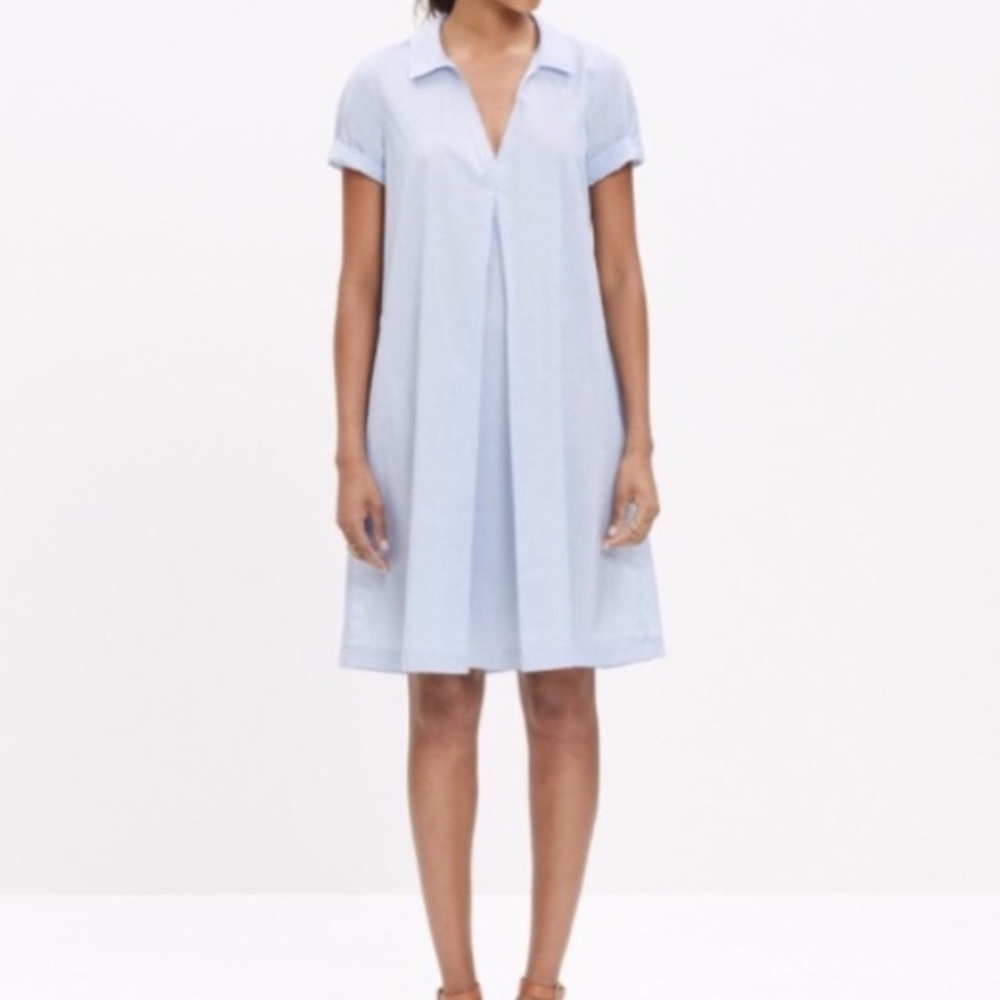 Madewell Chambray Shirt Dress