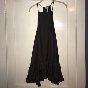 Grey Free People - Silk Tunic