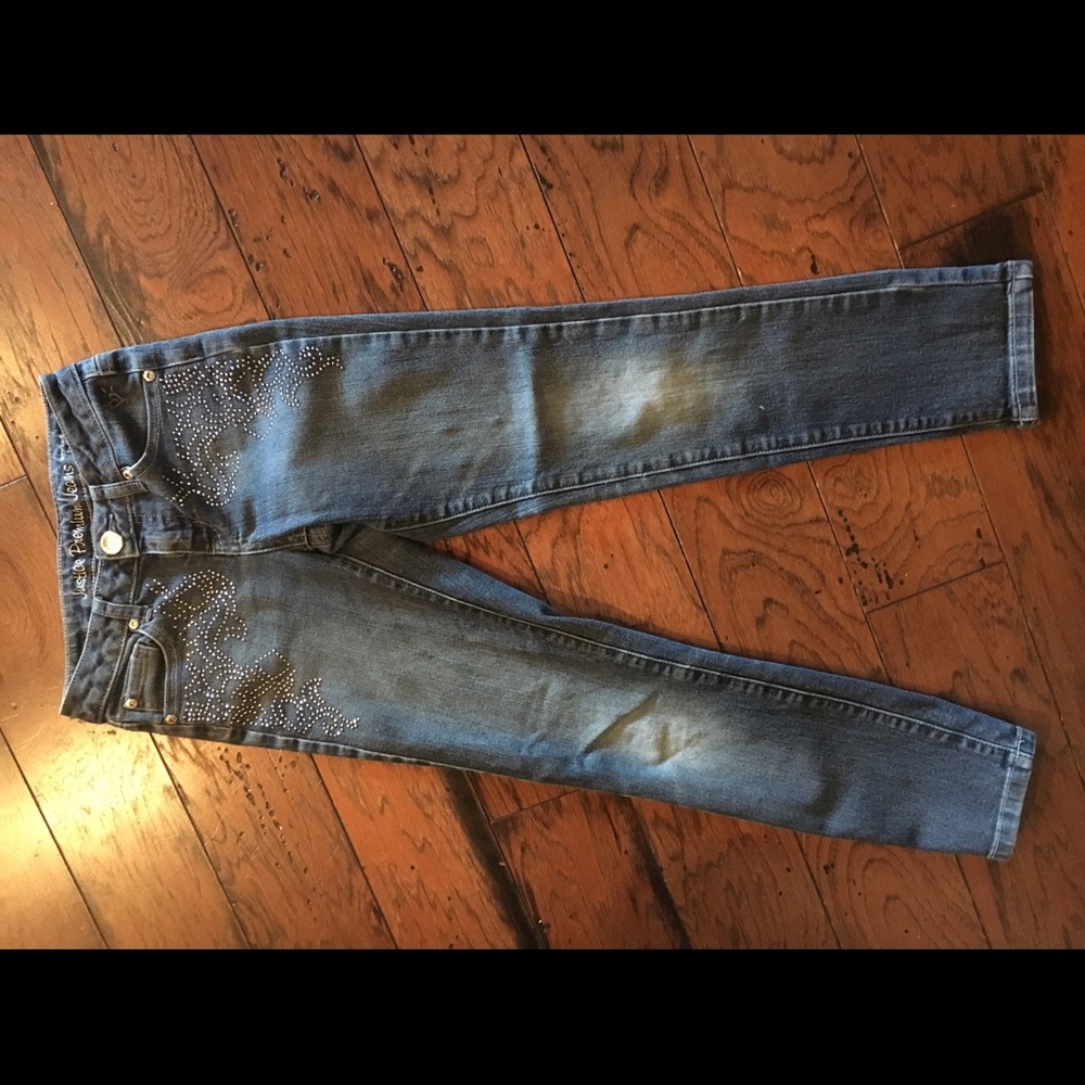Justice Premium, barely worn denim jeans