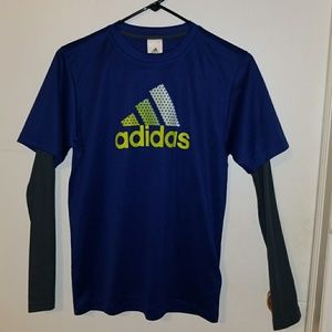 Adidas boys fullsleeve shirt