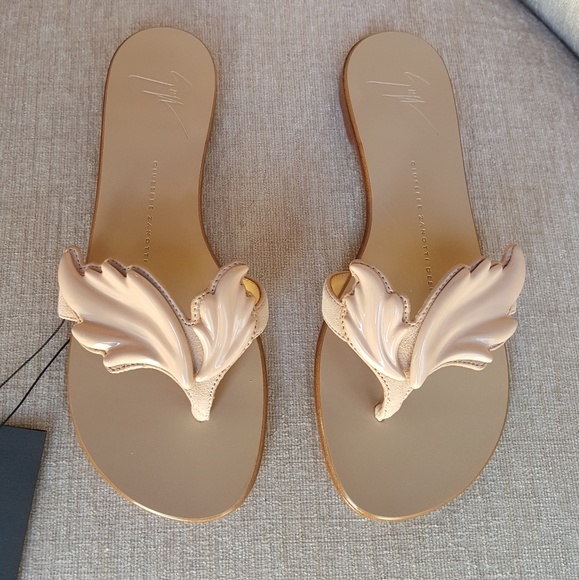 Giuseppe Zanotti Shoes - NIB Giuseppe Zanotti Nude Suede Cruel Sandals
