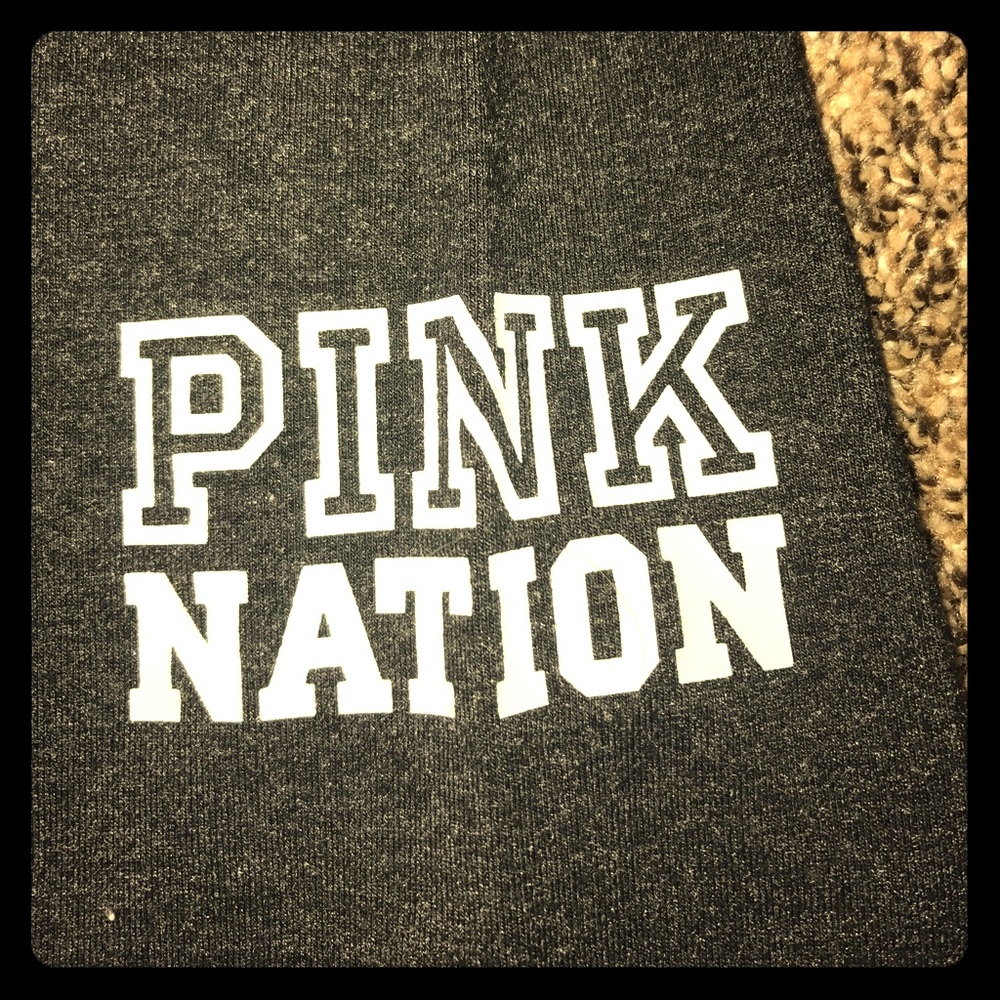 Pink Victoria's Secret pink nation Capri legging