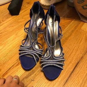 Blue Fioni heels