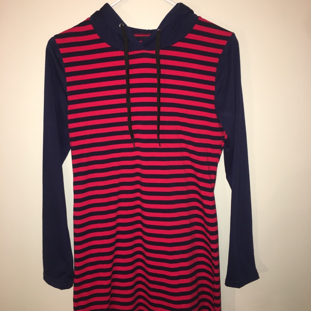 BASEBALL STYLE DRESS--short dress