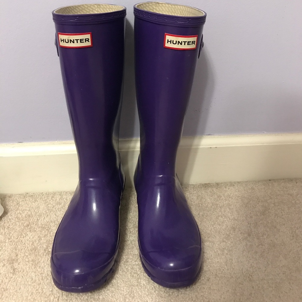 Hunter rain boots