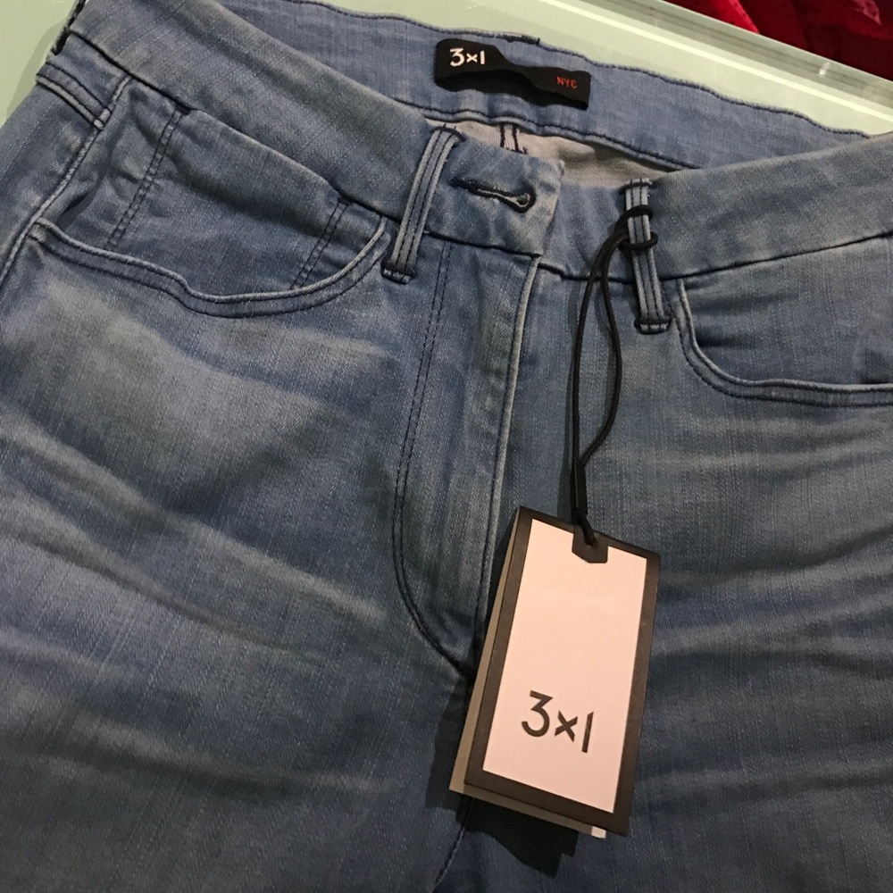 3x1 High Waisted Jeans •NWT•