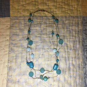 3 Strand Turquoise Necklace