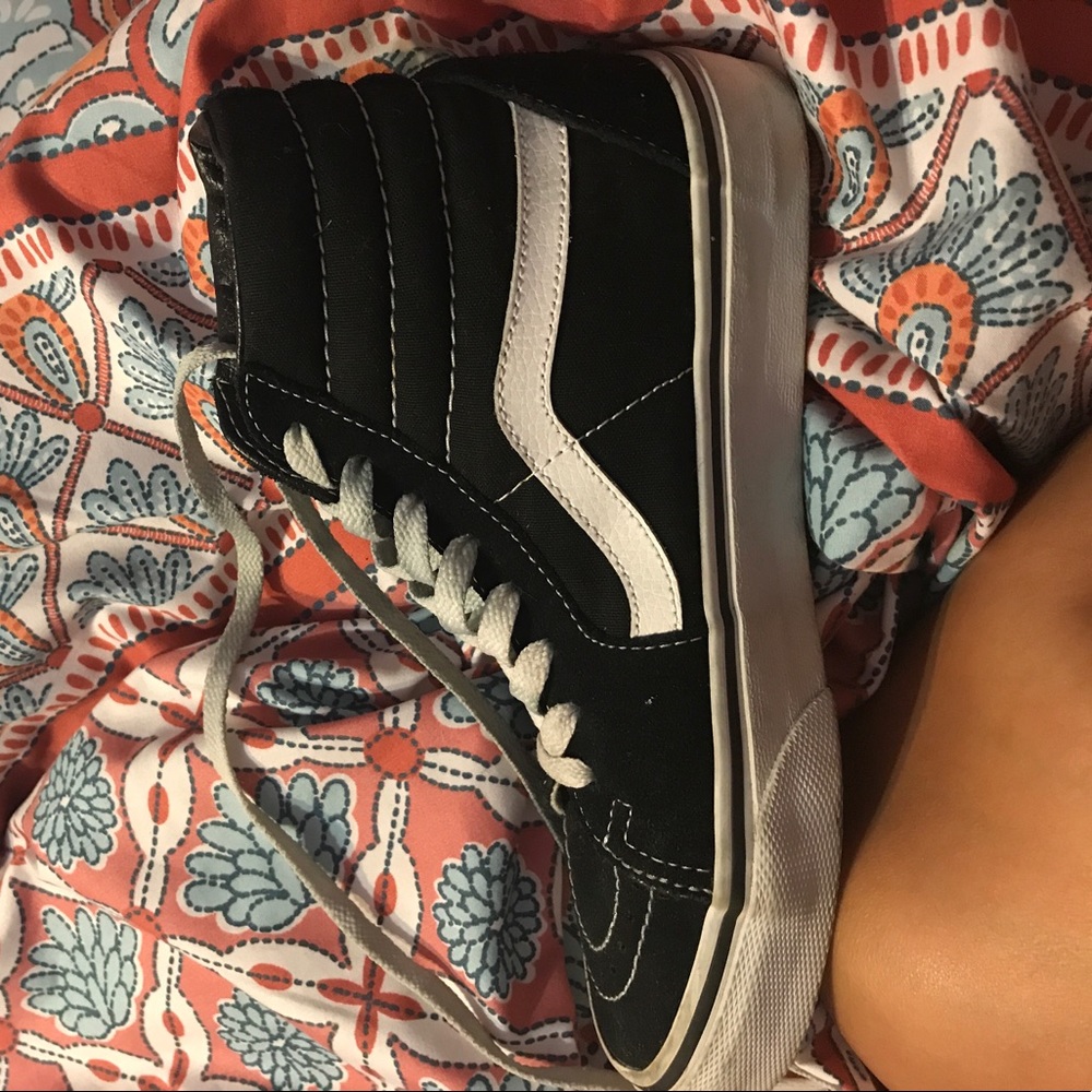 Vans high tops!! FINAL ASKING PRICE ‼️‼️‼️