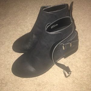 Forever 21 leather ankle boots
