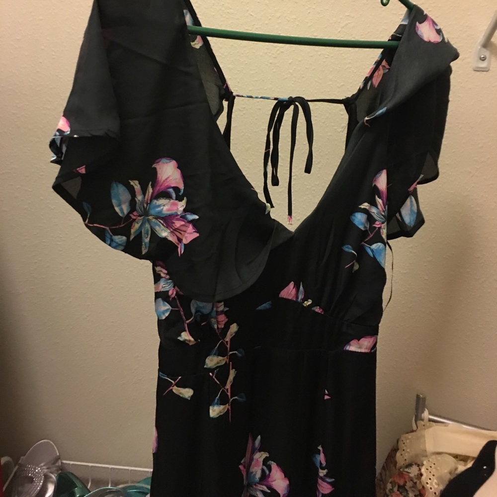 Great glam backless maxi dress