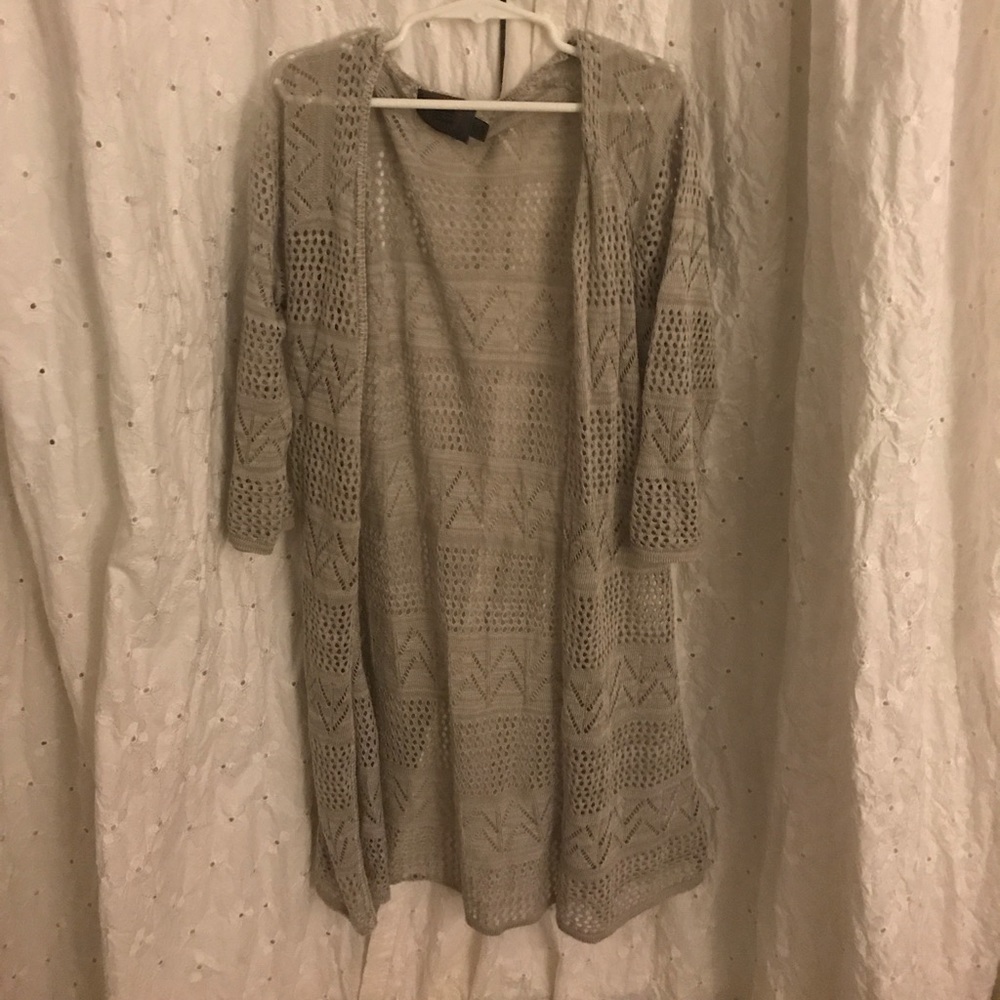 Sweet n Sinful Grey Cardigan