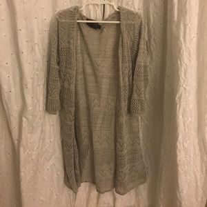 Sweet n Sinful Grey Cardigan