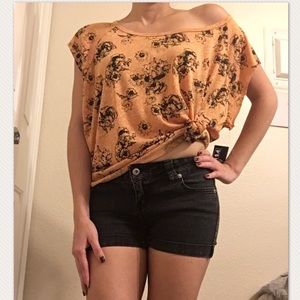 Volcom. Off the shoulder top