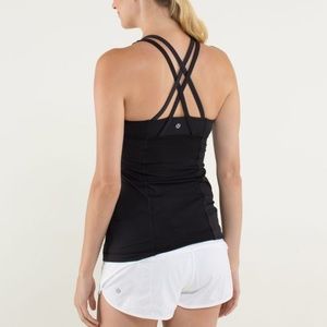 🔥Lululemon black tank, size M