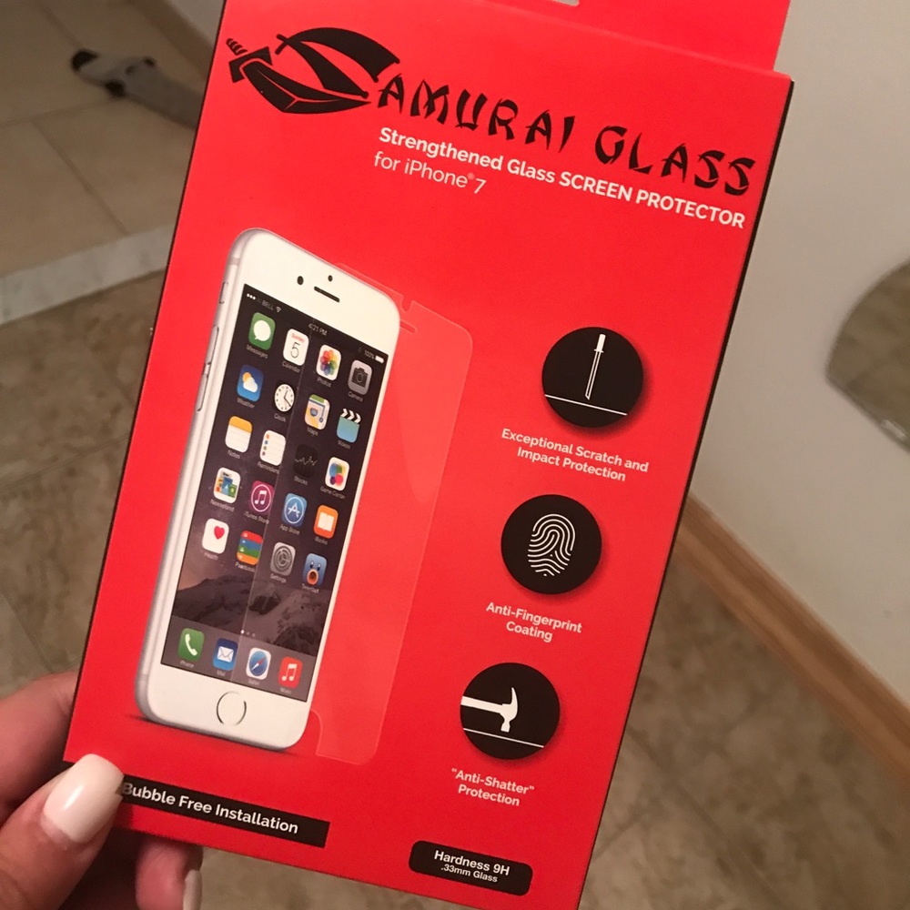 Brand new tempered glass screen protector iPhone 7