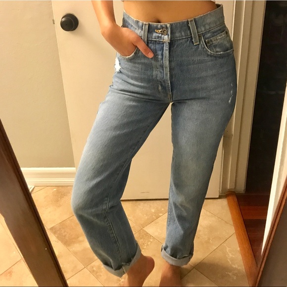 Reformation Denim - LF CARMAR High Waisted Girlfriend Jeans - 24
